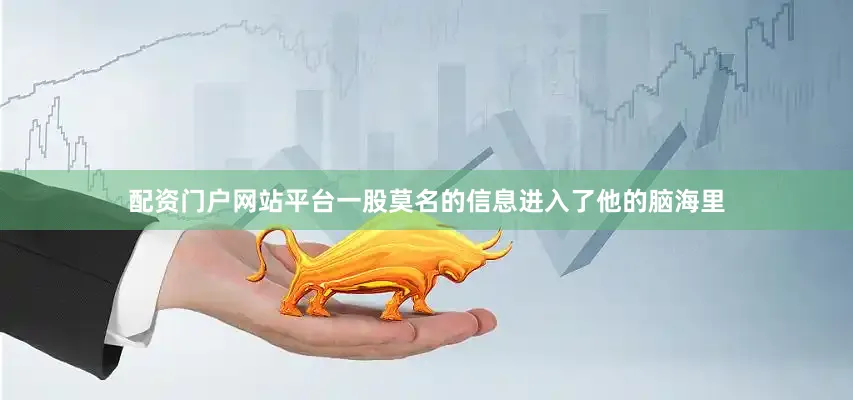 配资门户网站平台一股莫名的信息进入了他的脑海里